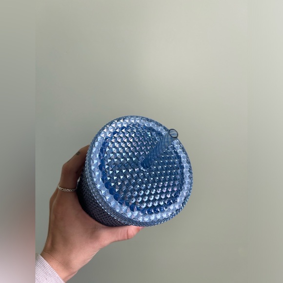 2023 Starbucks winter blue silver gradient ombré icicle tumbler - Picture 2 of 4